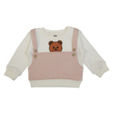 Bear face sweat-shirt